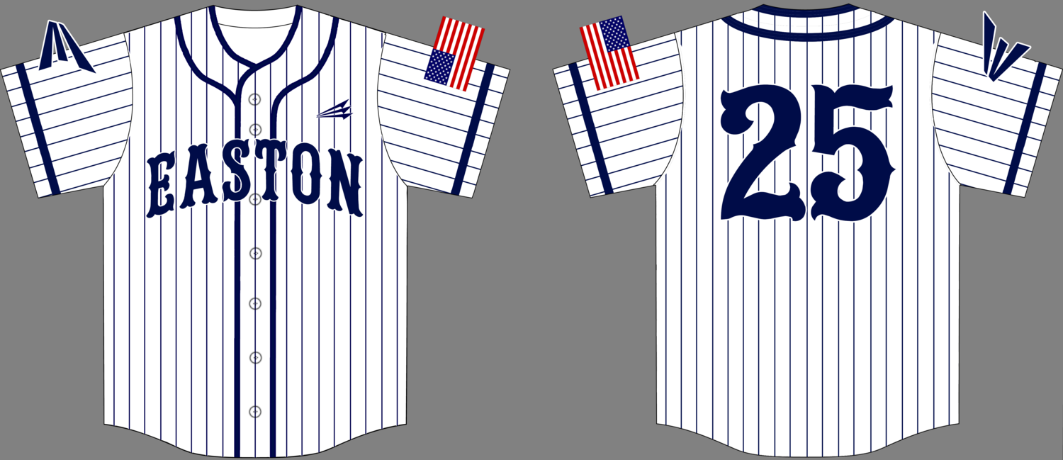 Team Easton (Straub) Custom Baseball Jersey Design #2B