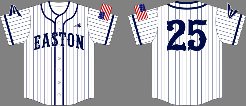 Team Easton (Straub) Custom Baseball Jersey Design #2B