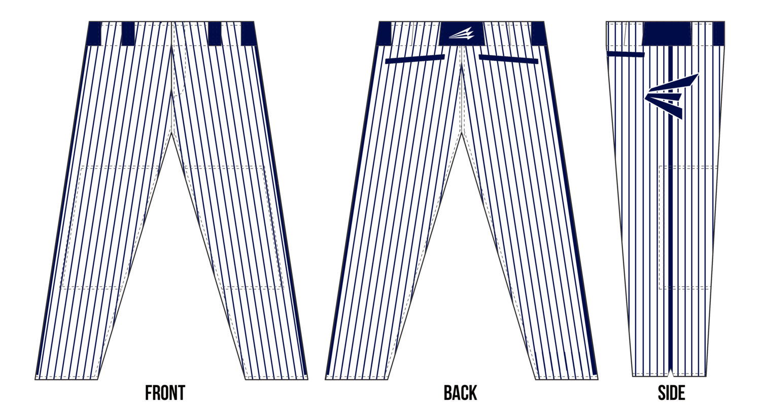 Team Easton (Straub) Custom Baseball Pants Design #2