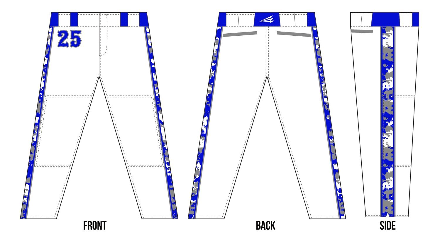 SoCal Punishers Baseball Custom Pants #1B