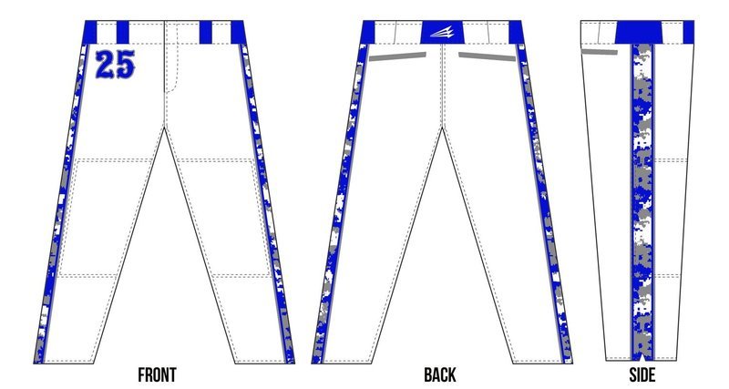 SoCal Punishers Baseball Custom Pants #1B