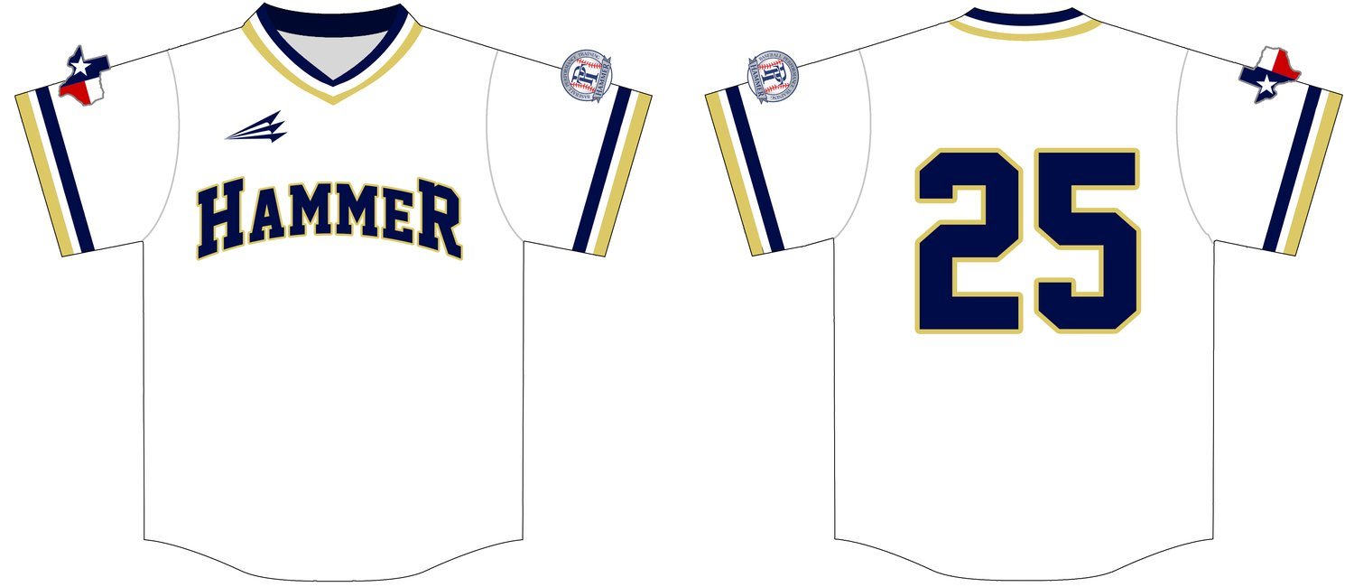 BPT Hammer Custom Baseball Jersey #2D