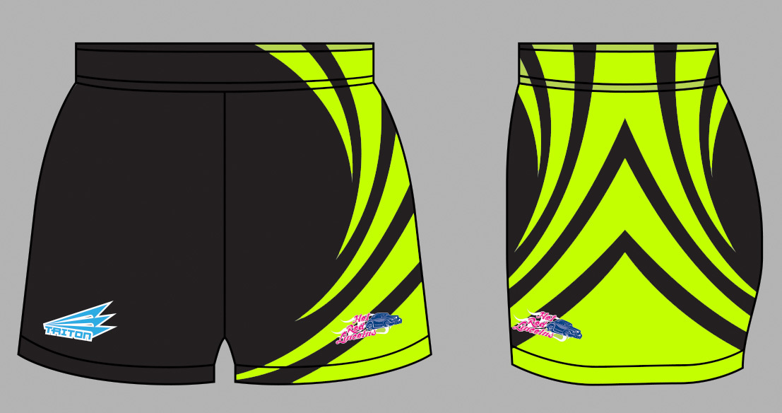 Hot Rod Lincolns Custom Rugby Shorts RJ598