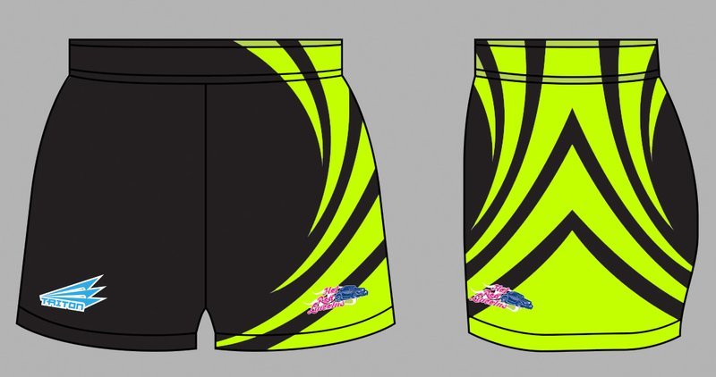 Hot Rod Lincolns Custom Rugby Shorts RJ598
