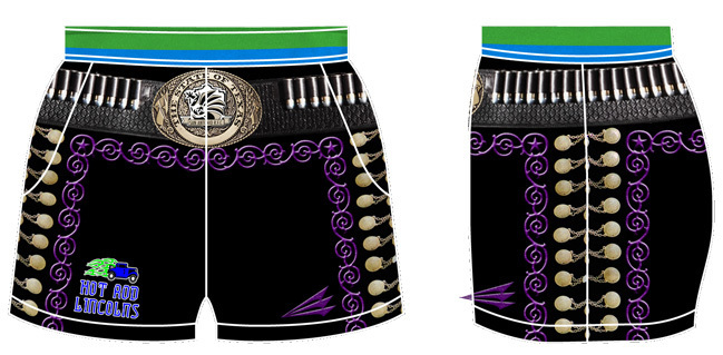 Hot Rod Lincolns Custom Rugby Shorts RJ334