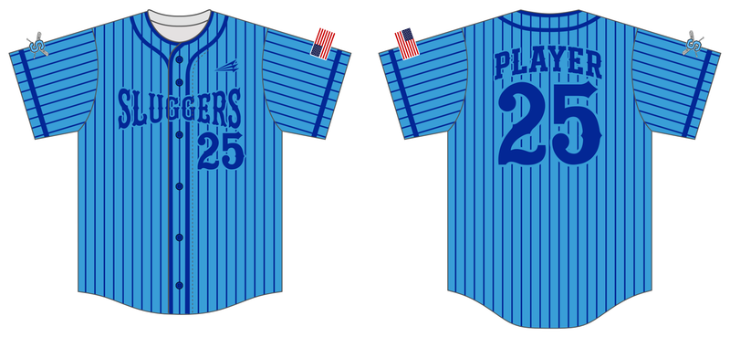Sluggers Custom NanoDri Baseball Jersey #J1E
