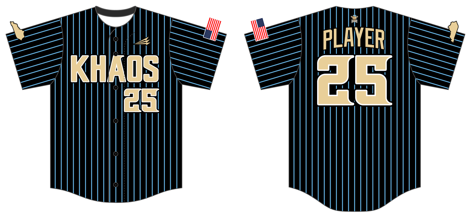 Khaos Custom HexaFlex Baseball Jersey #J2B