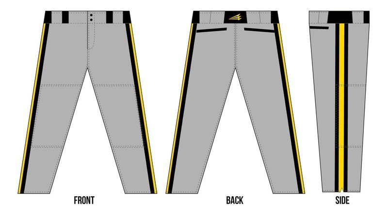 SJ Spartans Custom Baseball Pants #2