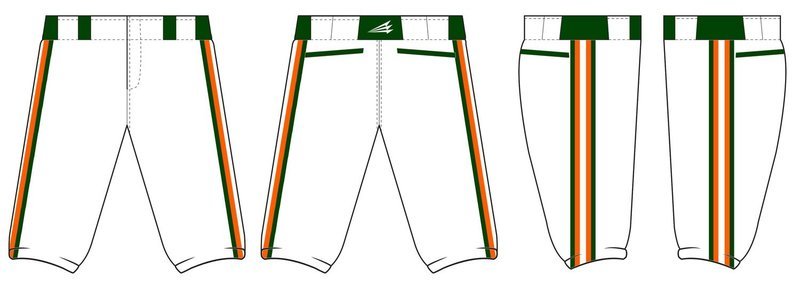 Oklahoma Titans Baseball Custom Pants #1