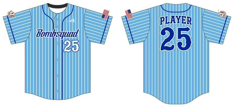 FC BombSquad Custom NanoDri Baseball Jersey #J2C