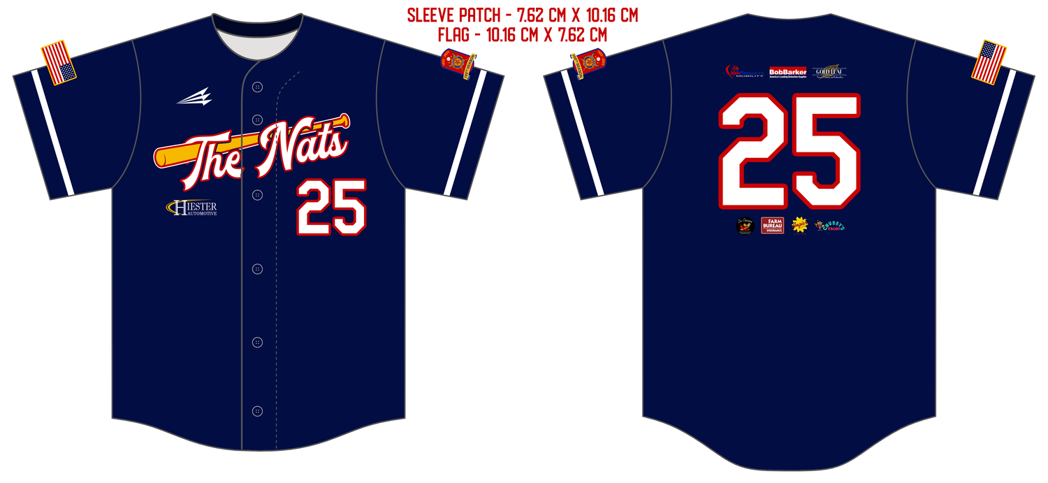 Garner Nationals Custom Hexaflex Baseball Jersey #J12D