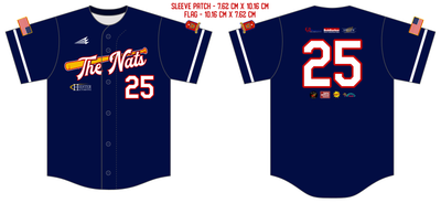 Garner Nationals Custom Hexaflex Baseball Jersey #J12D