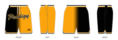 Prodigy Baseball Miami Custom Retro Mesh Shorts #MS2