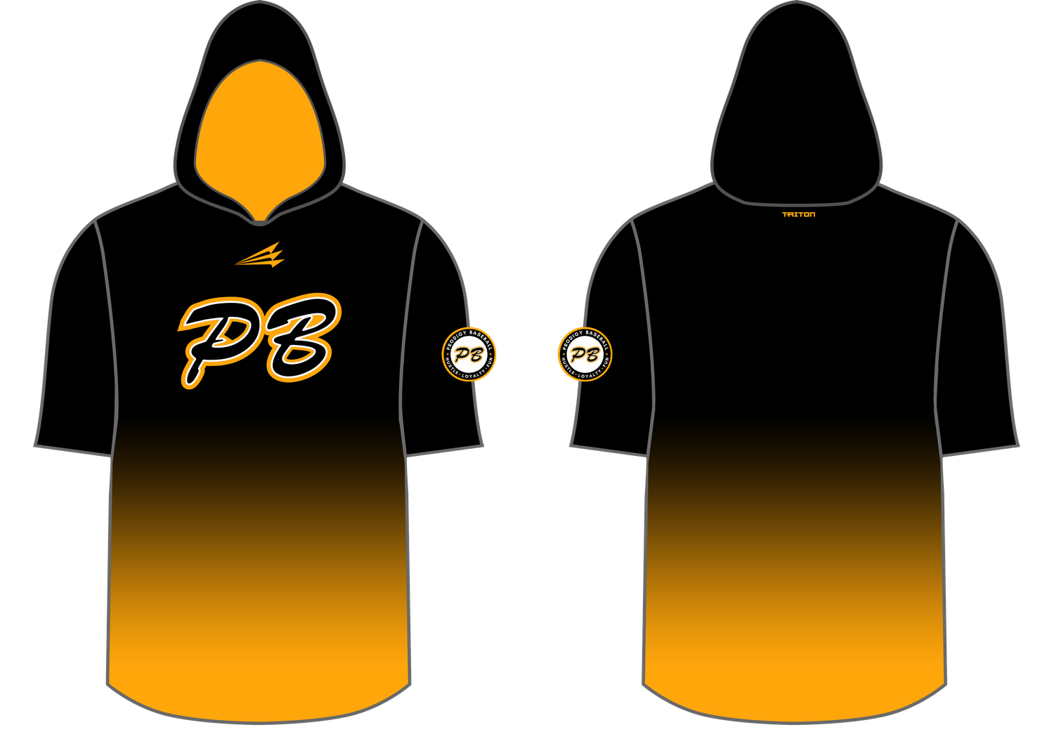 Prodigy Baseball Miami Custom Pro Premier Pullover #PP2