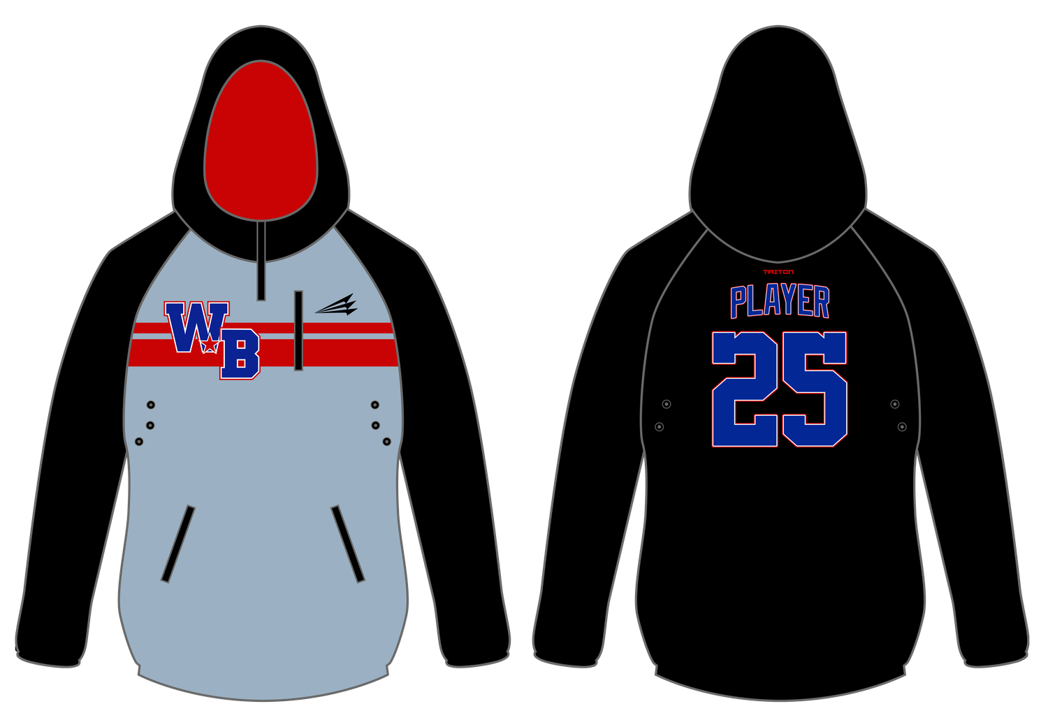 Western Boone Custom Gladiator Hoodie #GH1