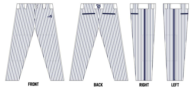 Walther Farms Custom Athletic Baseball Pant #BP18