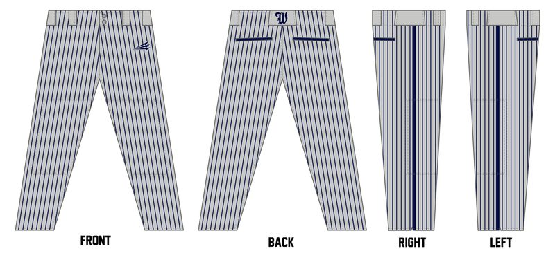 Walther Farms Custom Athletic Baseball Pant #BP17