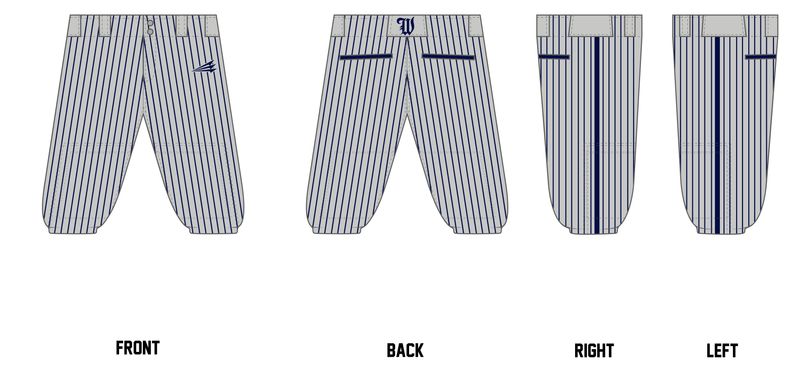 Walther Farms Custom Knicker Baseball Pant #BP17B