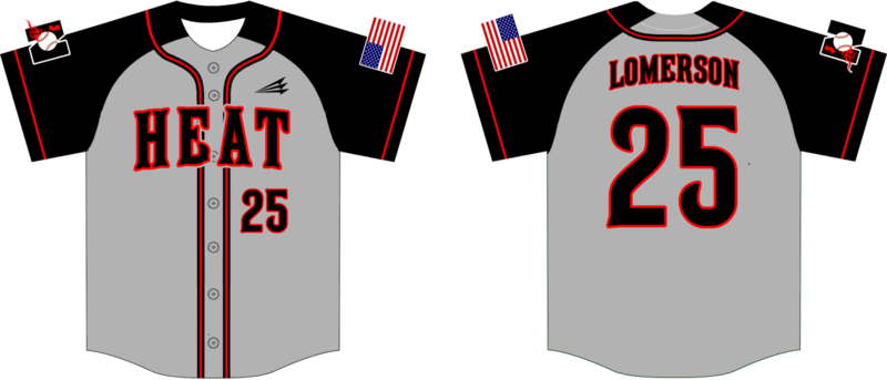 Jersey Heat Custom Baseball Jersey #2B