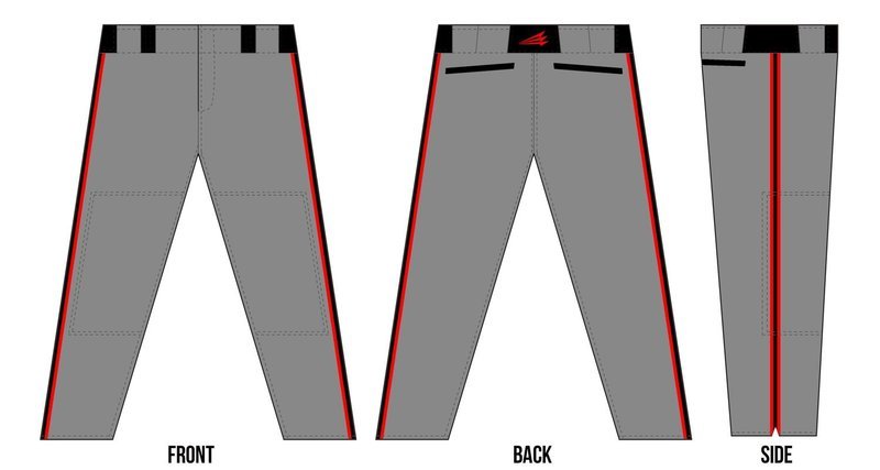 Broncos Baseball (Brewer) Custom Baseball Pants #2