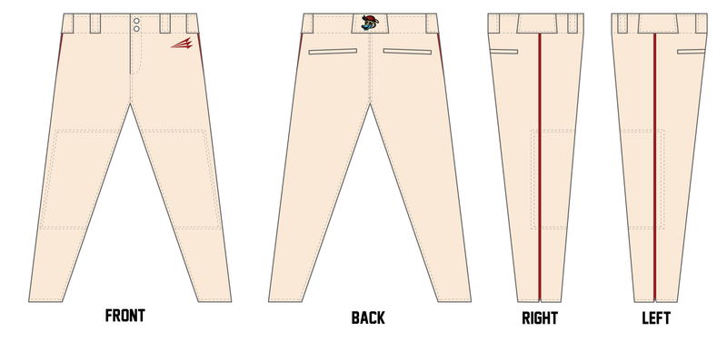 Alabama Hotshots Custom Athletics Baseball Pant #BP1