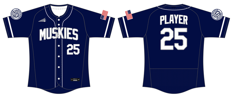 Michigan Muskies Custom SPDFLX Baseball Jersey #J1