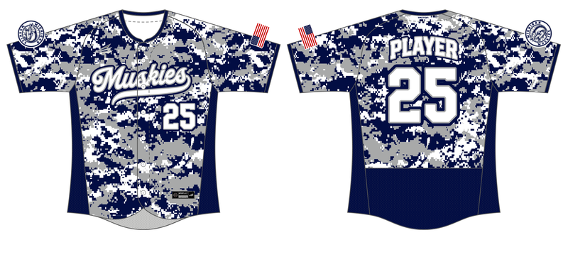 Michigan Muskies Custom SPDFLX Baseball Jersey #J3