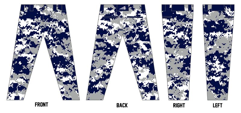 Michigan Muskies Custom Athletic Cut Baseball Pant #BP3