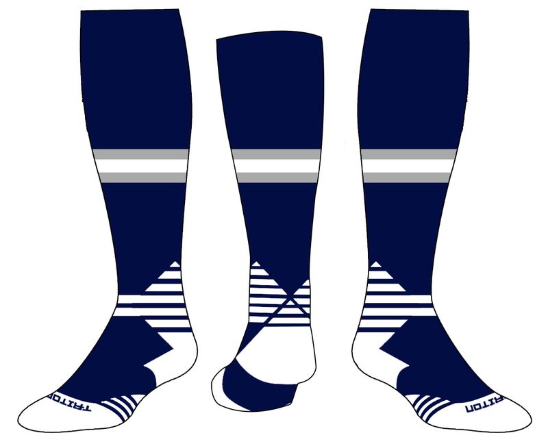 Michigan Muskies Baseball Custom Socks #S1