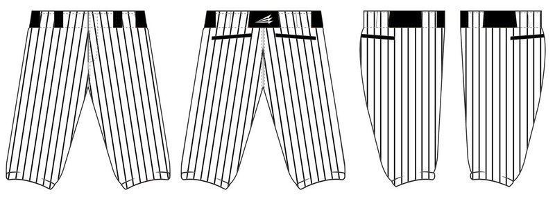 Roswell Black Hornets Baseball Custom Pants #3