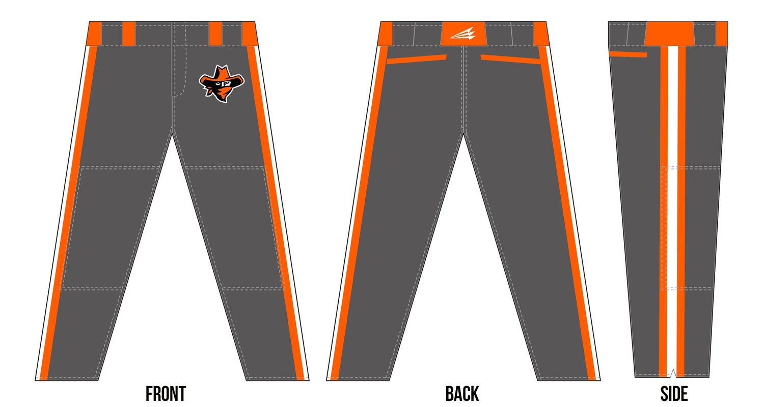 Leawood Outlaws Baseball Custom Baseball Pants #11