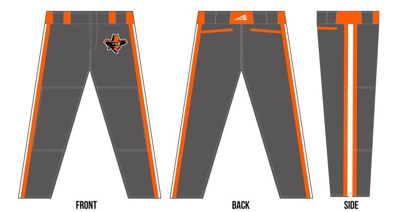 Leawood Outlaws Baseball Custom Baseball Pants #11
