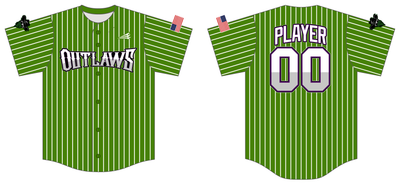 Frozen Ropes Outlaws Custom HexaFlex Baseball Jersey #J1B