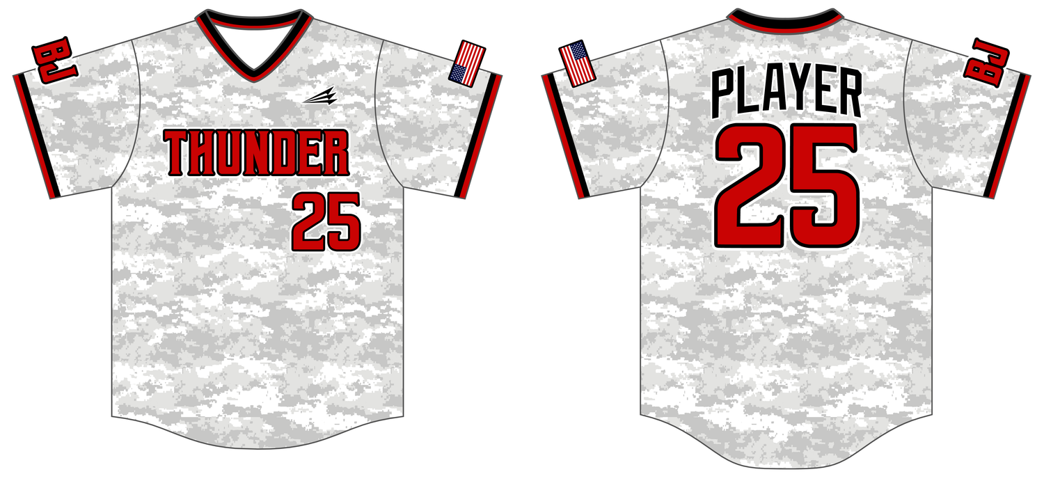 Thunder (Wehking) Custom HexaFlex Baseball Jersey #J6B
