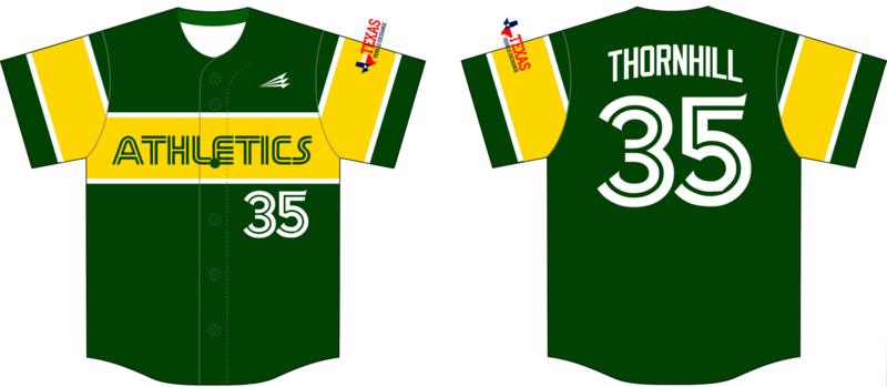Lake Highlands Athletics Custom Baseball Jersey Design #4