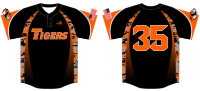New Richmond Tigers Custom Baseball Jersey #1h