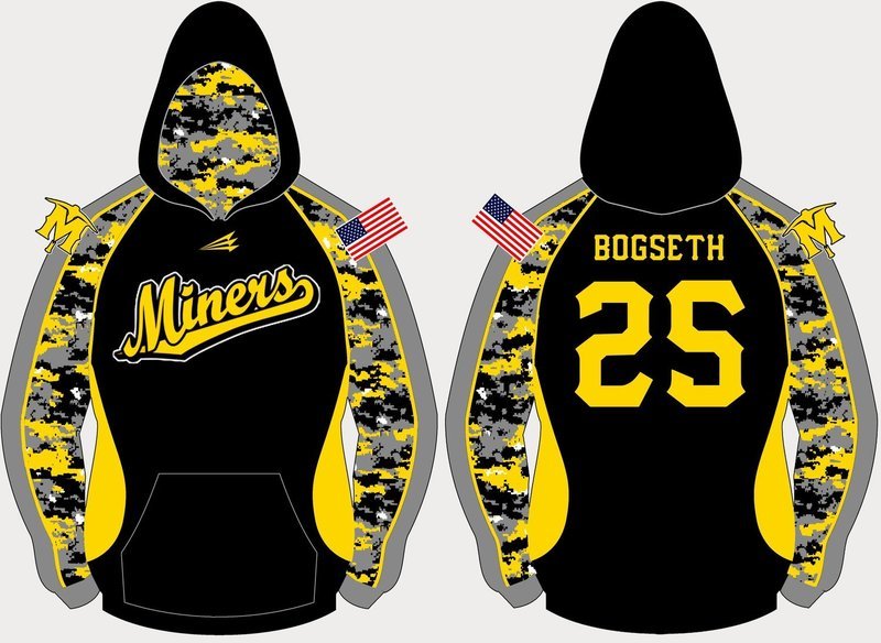 Ankeny Miners Custom Vulcan Hoodie Design #1