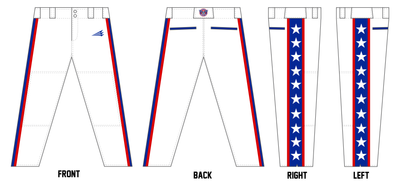 Americans Baseball Club Custom Athletic Baseball Pant #BP13a