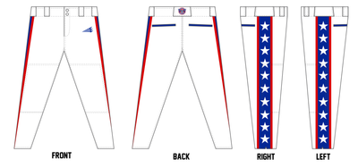 Americans Baseball Club Custom ProFit Baseball Pant #BP13b
