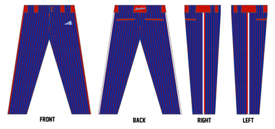 Americans Baseball Club Custom Athletic Baseball Pant #BP12a