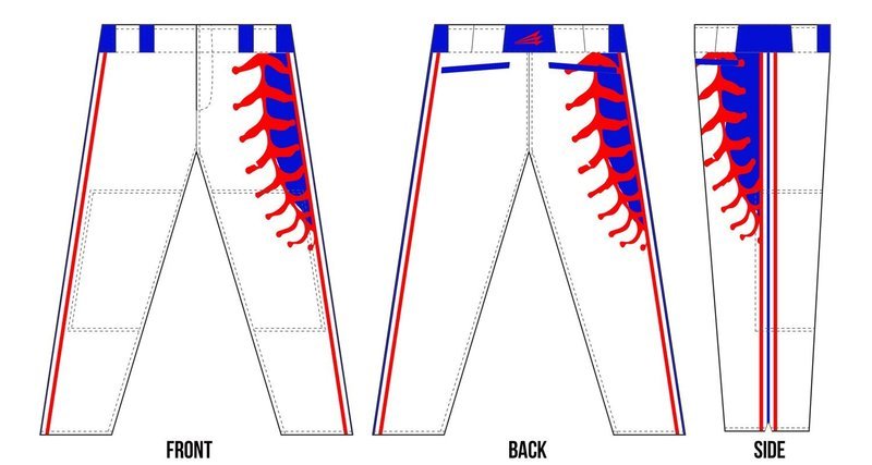 Chippewa Hills Custom Baseball Pants #2C