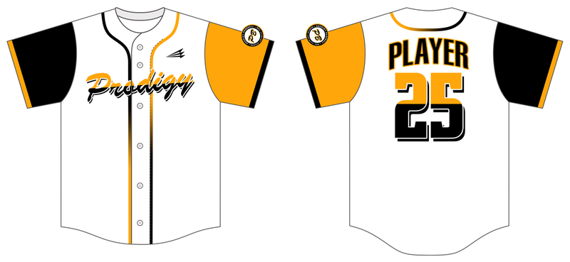 Prodigy Baseball Miami Custom Nanodri Baseball Jersey #J22I