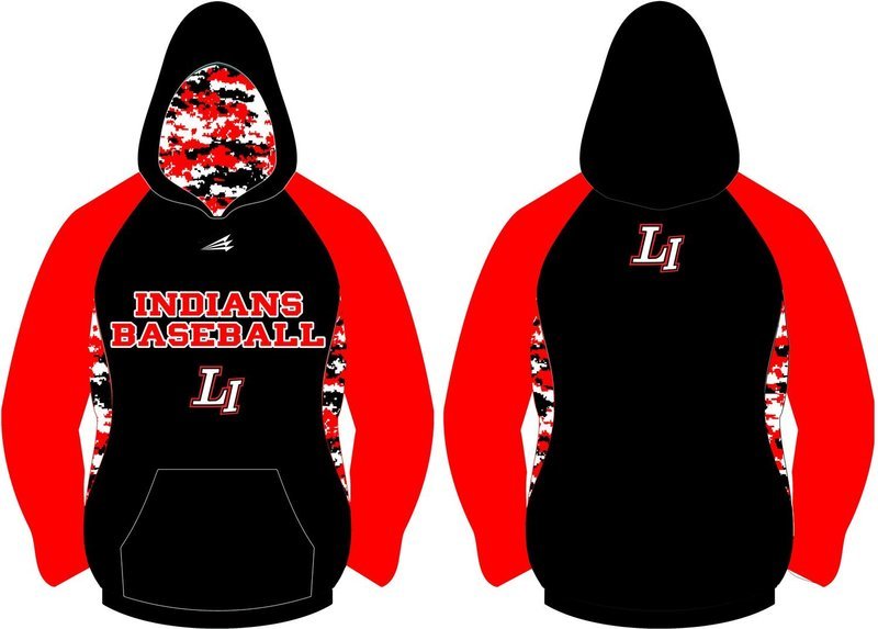 Long Island Indians Custom Vulcan Hoodie #2