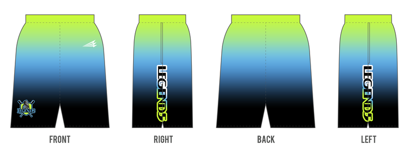 Legends Custom Revolution Pocket Shorts #RV1