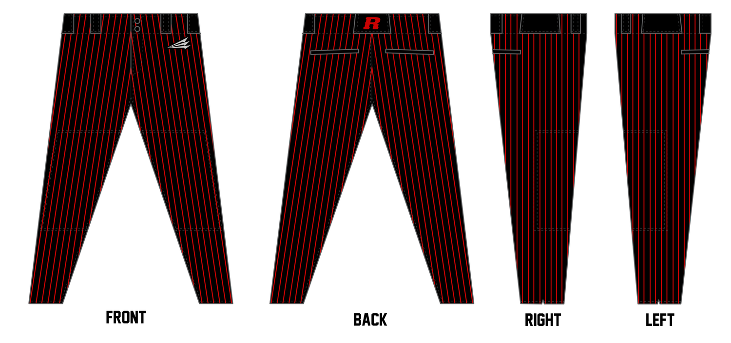 Cincinnati Raiders Custom Athletic Baseball Pant #BP1BA