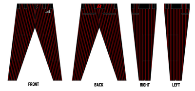 Cincinnati Raiders Custom Athletic Baseball Pant #BP1BA