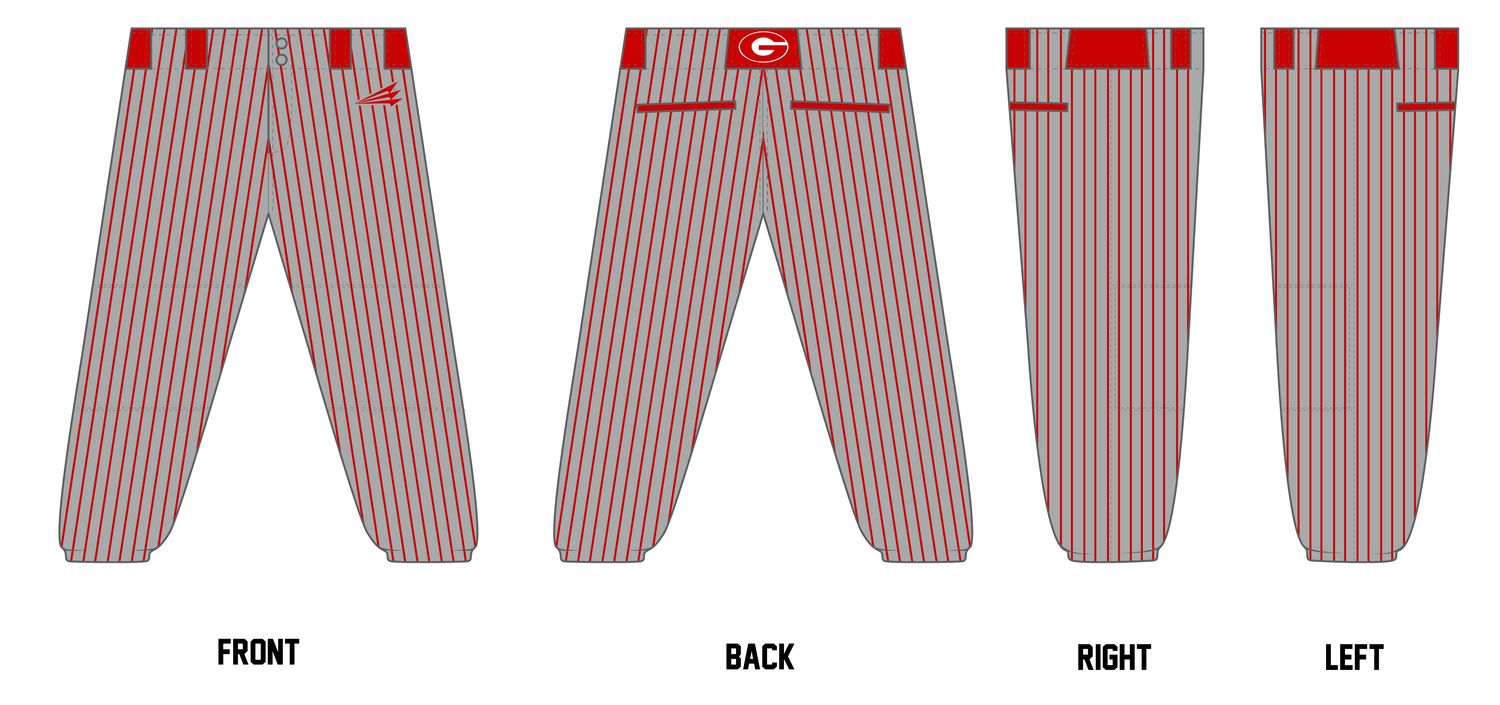 Germantown Lady Rays Custom Fastpitch Pant #FP1B