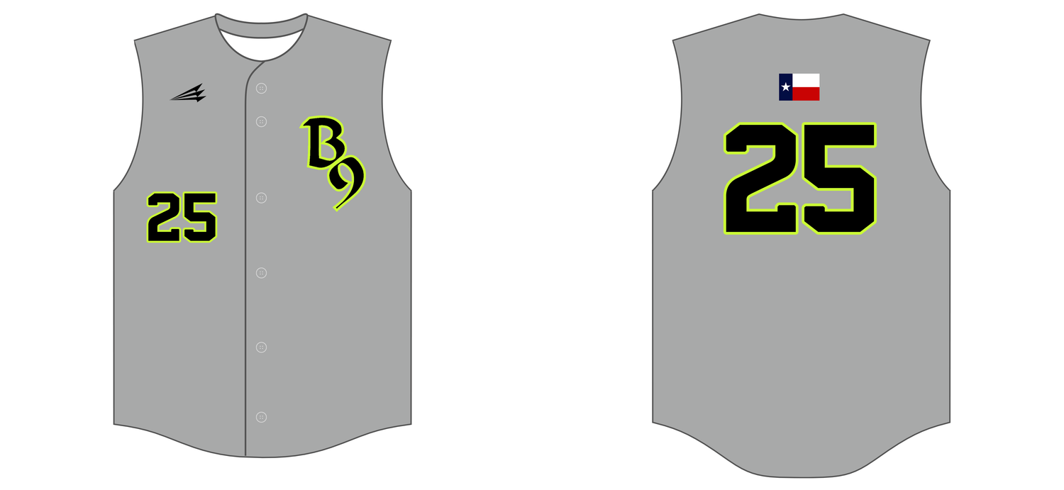 B9 Custom HexaFlex *NEON* Baseball Jersey #J2B