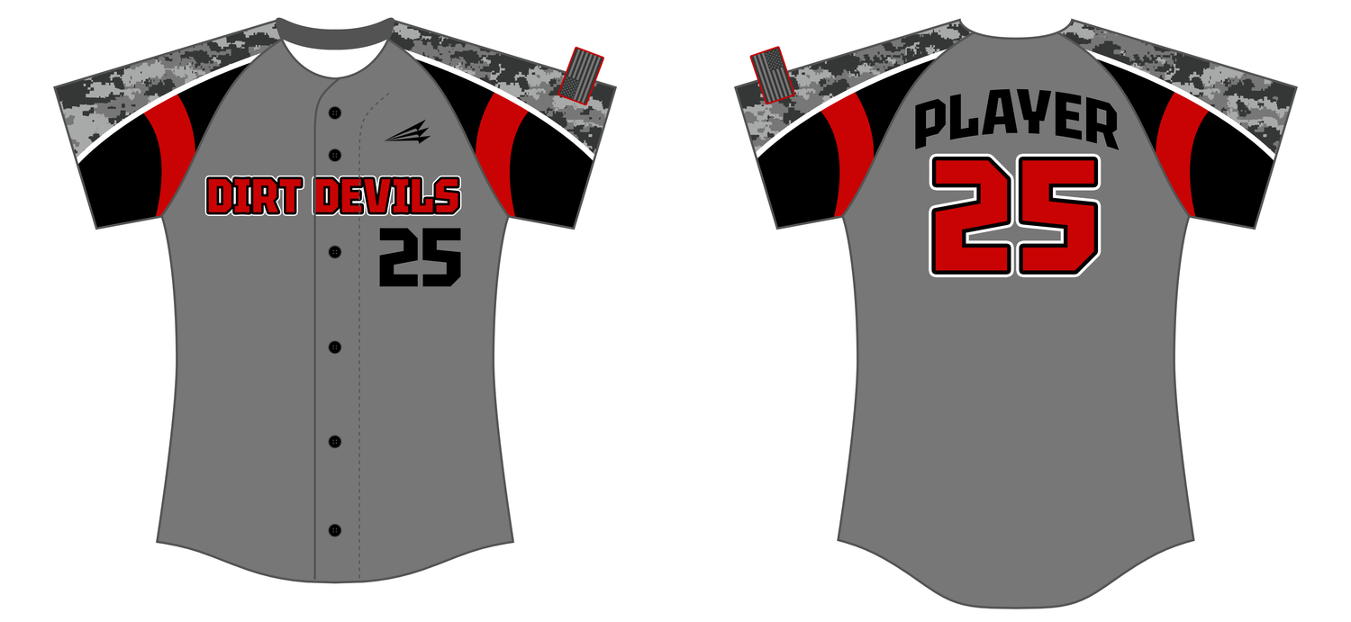 Dirt Devils Custom Nanodri Softball Jersey #J14