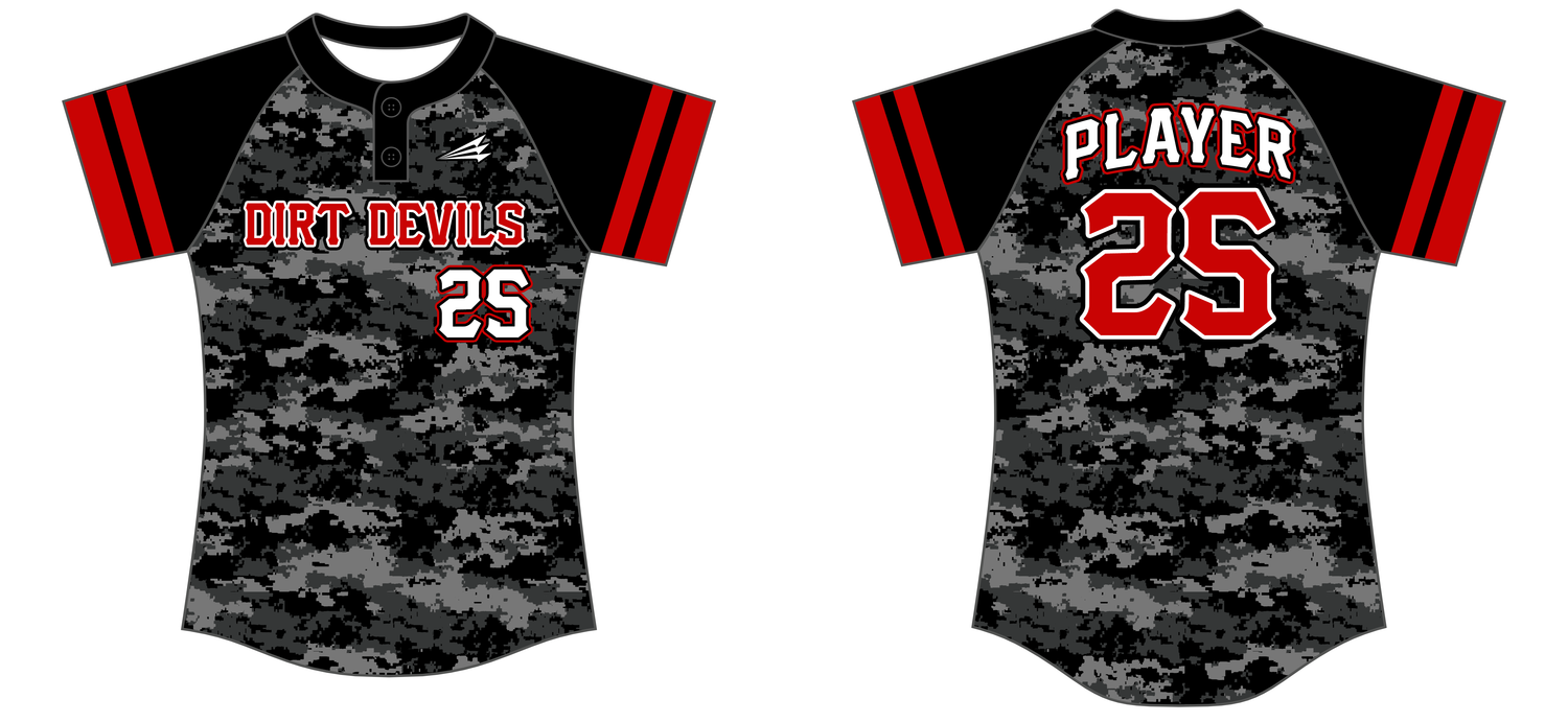 Dirt Devils Custom Nanodri Softball Jersey #J13B